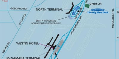 Dtw parkolás térkép